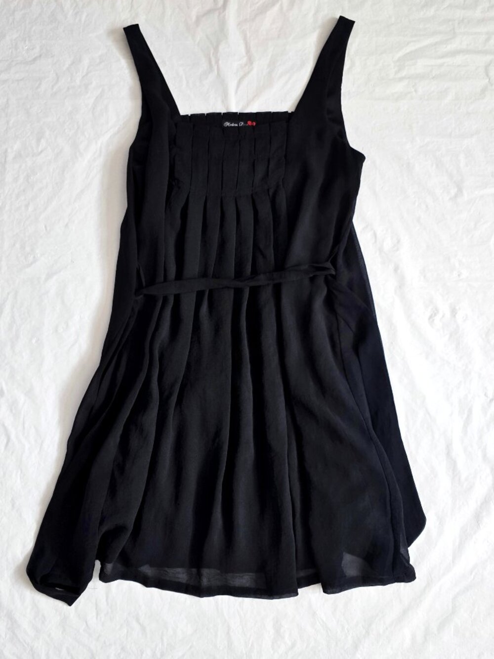 Flowy Strapless Casual Summer Dress, Med